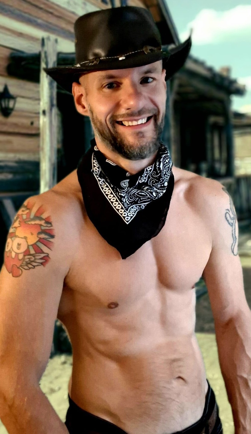 Mannelijke stripper Dennis